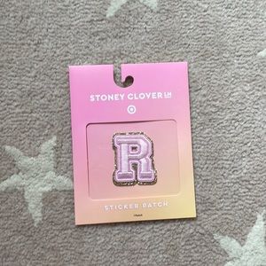 Stoney Clover Lane x Target ‘R’ sticker patch